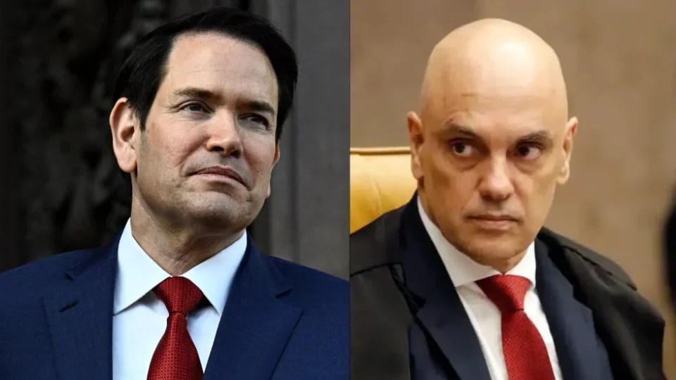 Secretário de Estado dos EUA manda revogar visto de Moraes e&nbsp;aliados