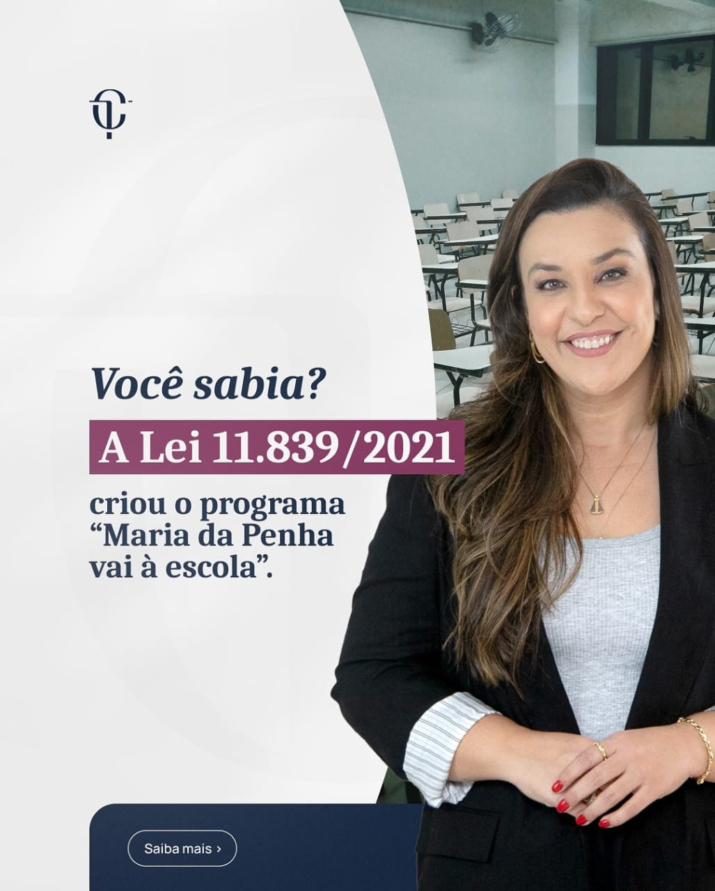 Camila Toscano destaca importância de Lei que sensibiliza estudantes sobre violência doméstica