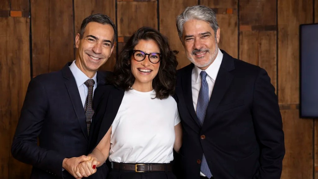 William Bonner anuncia saída da bancada do “Jornal Nacional”; Renata Vasconcellos e César Tralli formarão nova&nbsp;dupla
