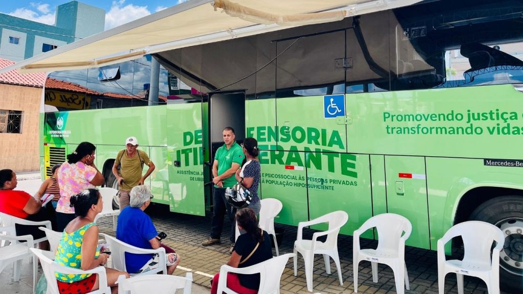 Duas Estradas recebe pela primeira vez a Defensoria Itinerante, com atendimentos e advogados gratuitos à população, nesta quarta, 22