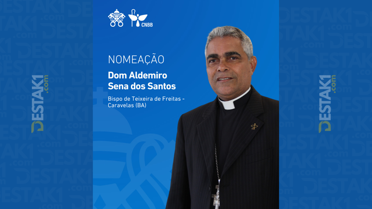 Papa Leão XIV transfere Dom Aldemiro de Guarabira para Diocese de Teixeira de Freitas–Caravelas (BA)