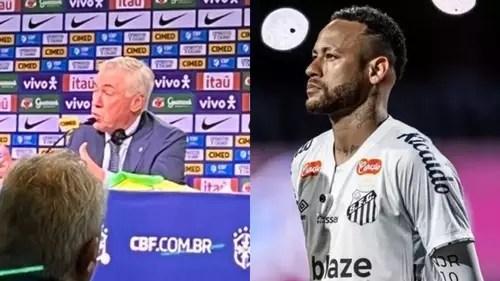 Neymar fica fora da convocação de Ancelotti para Seleção Brasileira