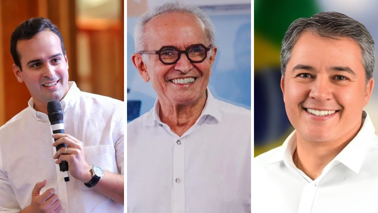 Pesquisa PB Agora/Anova aponta Cícero à frente, seguido de Lucas Ribeiro na disputa pelo Governo da PB; veja números