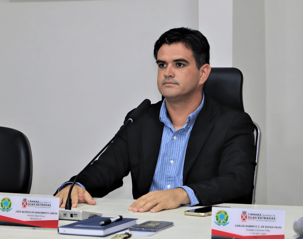 Sob a presidência de Júnior Oscar à época, Câmara de Duas Estradas tem contas de 2023 aprovadas pelo TCE-PB