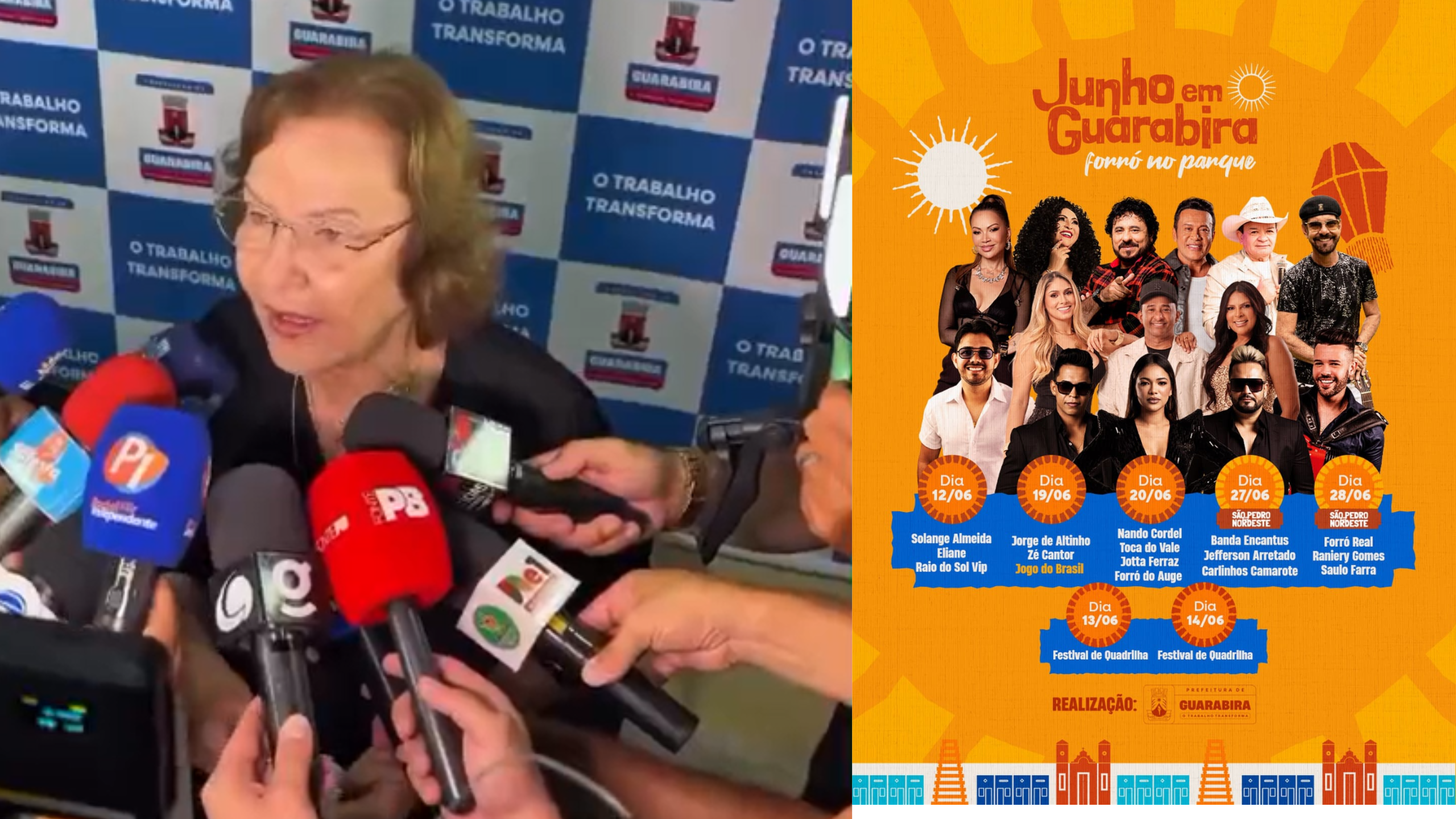 “Junho em Guarabira”: prefeita Léa Toscano anuncia programação oficial dos festejos