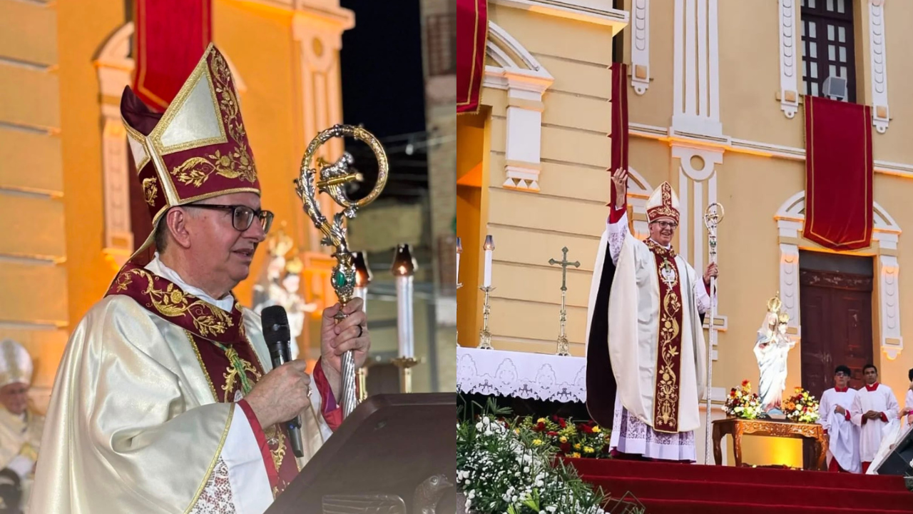 Dom Edilson Soares Nobre toma posse como novo bispo da Diocese de Guarabira em celebração marcada pela fé e emoção
